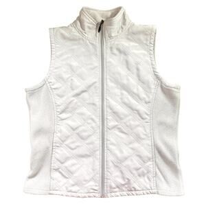 Beige Columbia Vest Lightweight sportswear Size Small